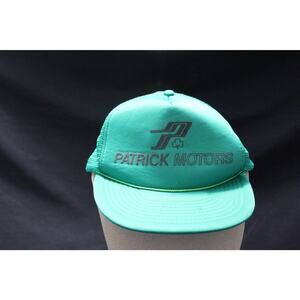Vintage Snap Back Trucker Hat Cap Patrick Motors